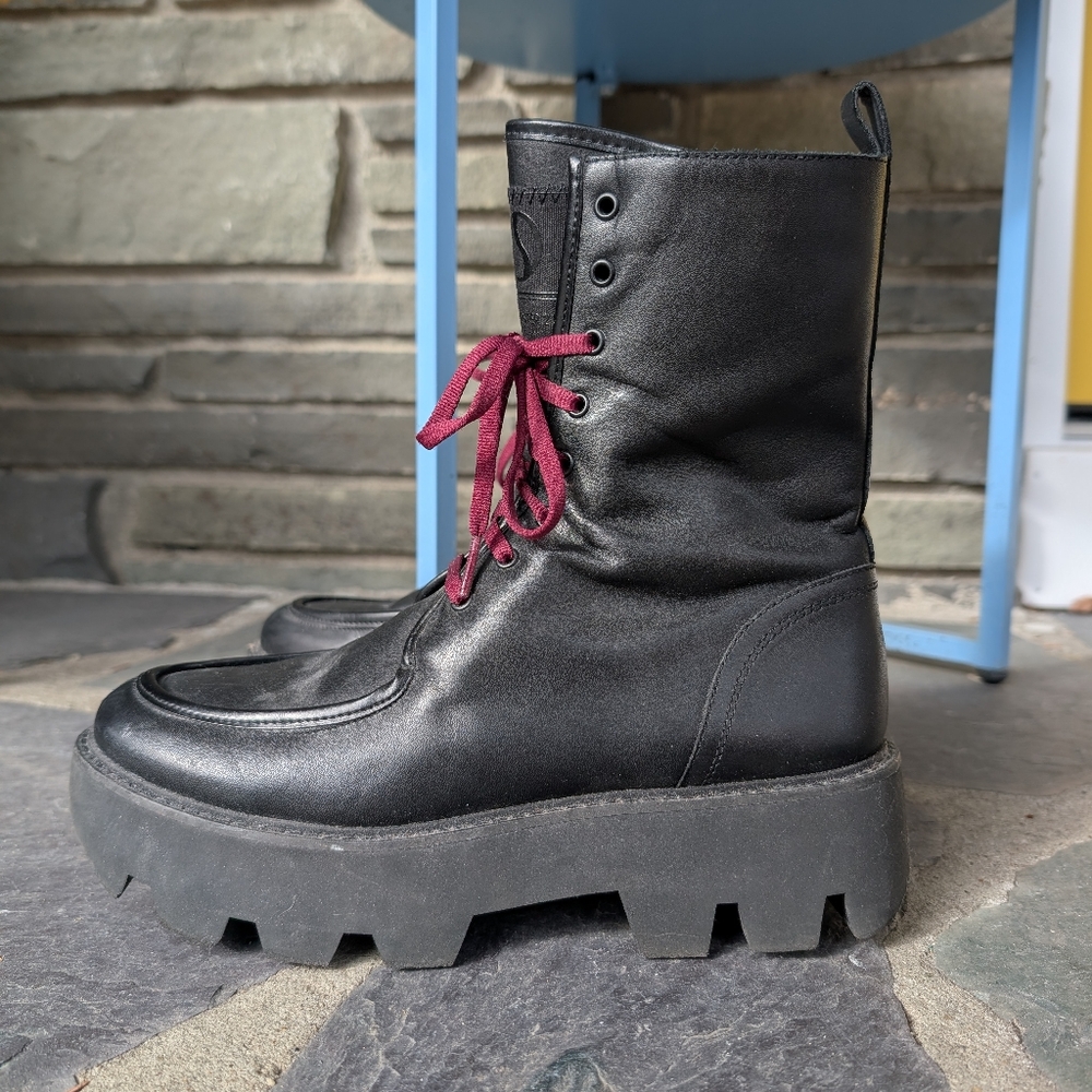 Franco Sarto Lace Up Boots